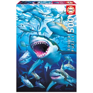 Educa (17085) - "Shark Club" - 500 pezzi