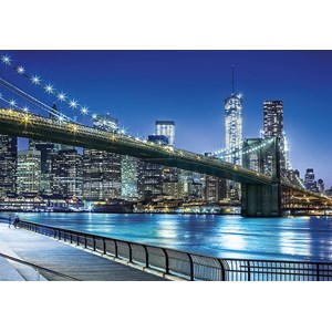 Clementoni (31804) - "New York by night" - 1500 pezzi