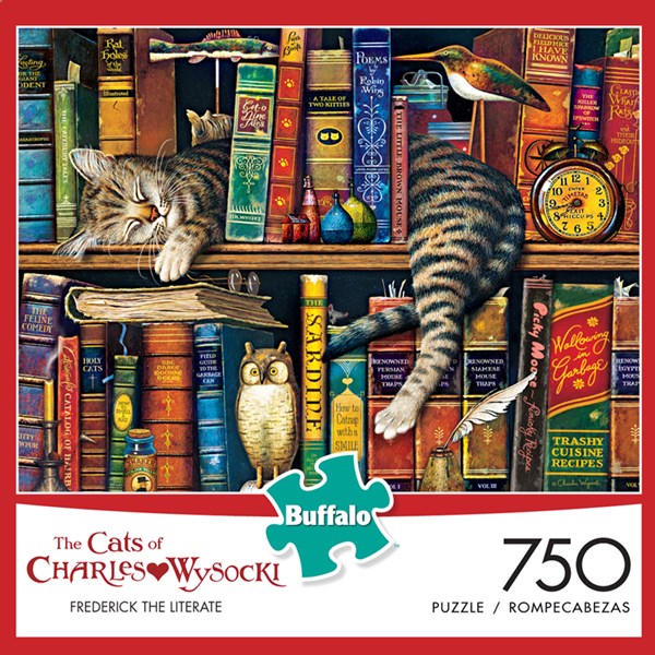 Buffalo Games (17077) - Charles Wysocki: "Frederick the Literate" - 750 pezzi