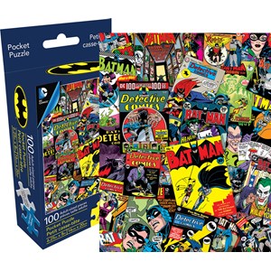 Aquarius (61106) - "DC Comics Batman Collage (Mini)" - 100 pezzi