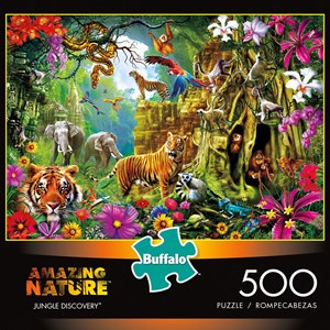 Buffalo Games (3775) - Ciro Marchetti: "Jungle Discovery" - 500 pezzi