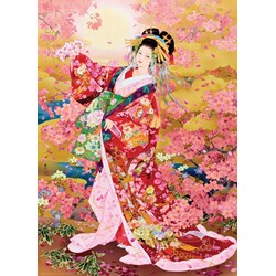 Eurographics (6000-0984) - Haruyo Morita: "Syungetsu, Pink Cherry Blossoms" - 1000 pezzi