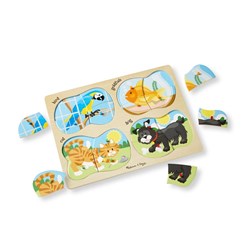 Melissa and Doug (9861) - "Pets" - 16 pezzi