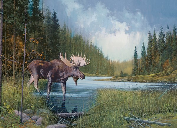 Cobble Hill (51841) - Douglas Laird: "Moose Lake" - 1000 pezzi