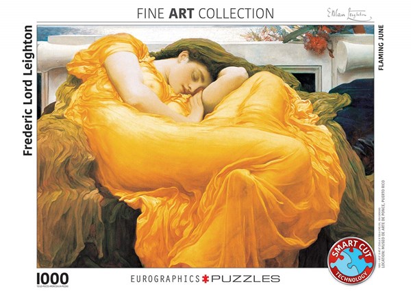 Eurographics (6000-3214) - Frederic Leighton: "Flaming June" - 1000 pezzi