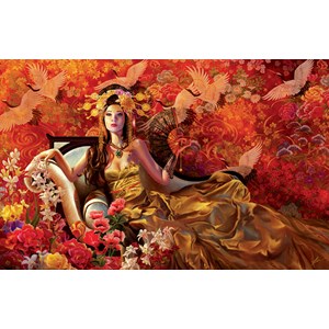 SunsOut (67636) - Nene Thomas: "Orchids" - 1000 pezzi
