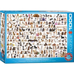 Eurographics (6000-0581) - "The World of Dogs" - 1000 pezzi