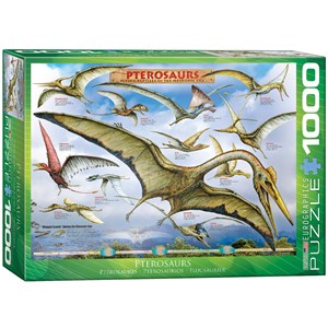Eurographics (6000-0680) - "Pterosaurs" - 1000 pezzi