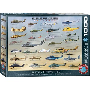 Eurographics (6000-0088) - "Military Helicopters" - 1000 pezzi