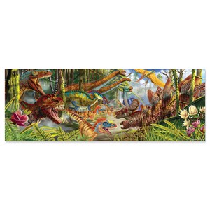Melissa and Doug (8908) - "Dinosaur World" - 200 pezzi