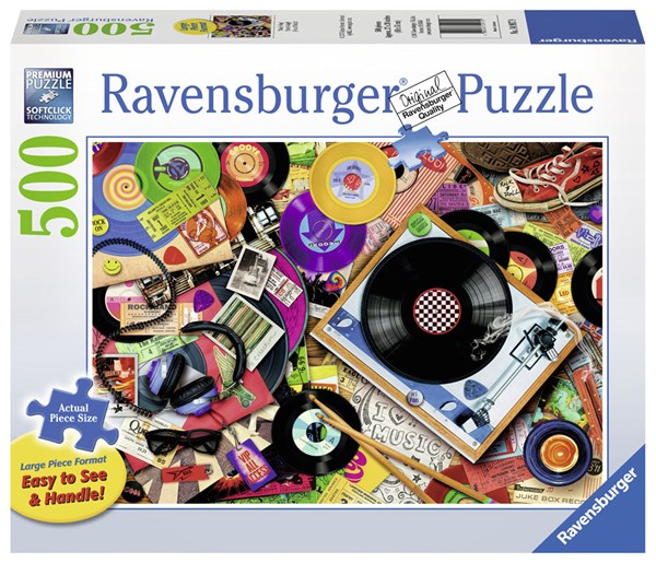 Ravensburger (14917) - Aimee Stewart: "Viva le Vinyl" - 500 pezzi