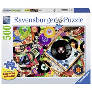 Ravensburger (14917) - Aimee Stewart: "Viva le Vinyl" - 500 pezzi