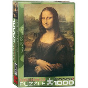 Eurographics (6000-1203) - Leonardo Da Vinci: "Mona Lisa" - 1000 pezzi