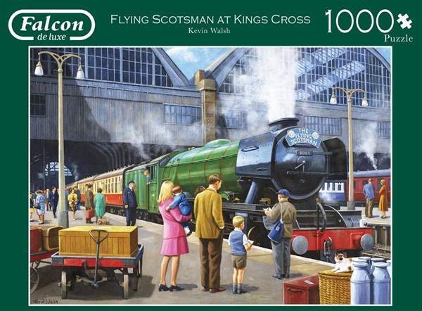 Falcon (11160) - Kevin Walsh: "Flying Scotsman at King's Cross" - 1000 pezzi