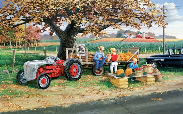 SunsOut (39613) - Ken Zylla: "Roadside Harvest" - 300 pezzi