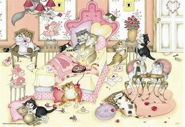Anatolian (PER3526) - "Valentine's Day Cats" - 500 pezzi