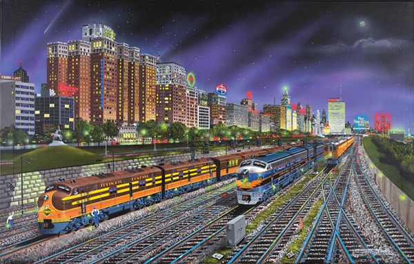 SunsOut (21385) - Robert West: "Chicago Nights" - 1000 pezzi
