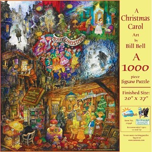 SunsOut (21946) - Bill Bell: "A Christmas Carol" - 1000 pezzi