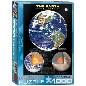 Eurographics (6000-1003) - "The Earth" - 1000 pezzi