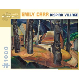Pomegranate (AA925) - Emily Carr: "Kispiax Village" - 1000 pezzi