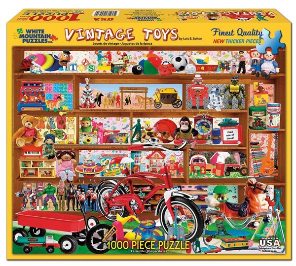 White Mountain (972PZ) - Lois B. Sutton: "Vintage Toys" - 1000 pezzi