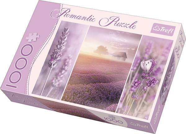 Trefl (104110) - Sandra Kreuzinger: "Romantic Lavender Fields" - 1000 pezzi