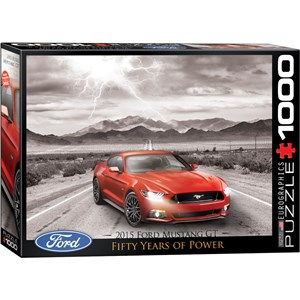 Eurographics (6000-0702) - "2015 Ford Mustang GT" - 1000 pezzi
