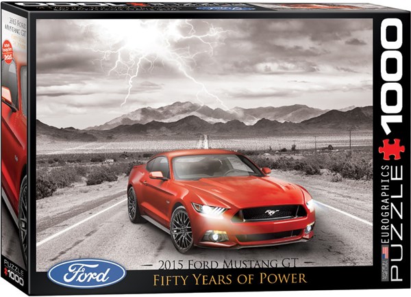 Eurographics (6000-0702) - "2015 Ford Mustang GT" - 1000 pezzi
