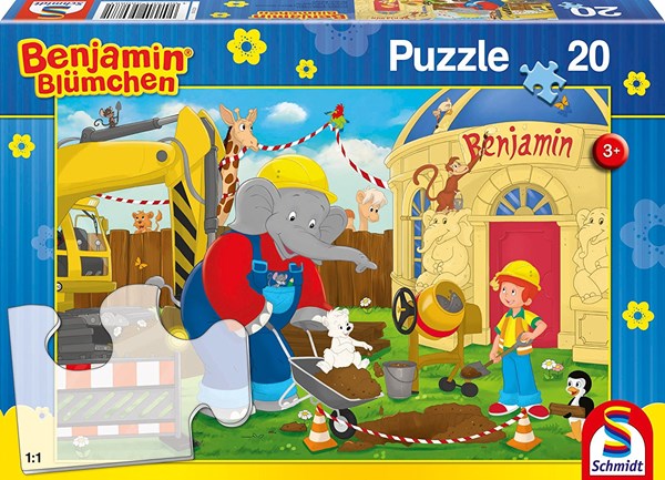 Schmidt Spiele (56088) - "Construction" - 20 pezzi