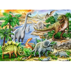 Ravensburger (09621) - "Prehistoric Life" - 60 pezzi