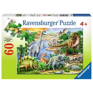 Ravensburger (09621) - "Prehistoric Life" - 60 pezzi