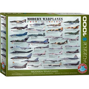 Eurographics (6000-0076) - "Modern Warplanes" - 1000 pezzi