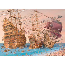 Heye (29570) - François Ruyer: "Pirate Ship" - 1000 pezzi
