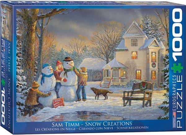 Eurographics (6000-0607) - Sam Timm: "Snow Creations" - 1000 pezzi