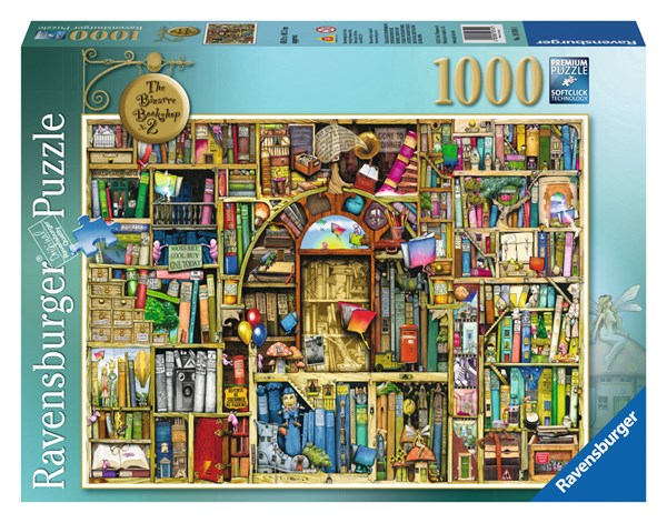 Ravensburger (19314) - Colin Thompson: "Bizarre Bookshop 2" - 1000 pezzi