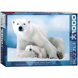 Eurographics (6000-1198) - "Polar Bear and Baby" - 1000 pezzi