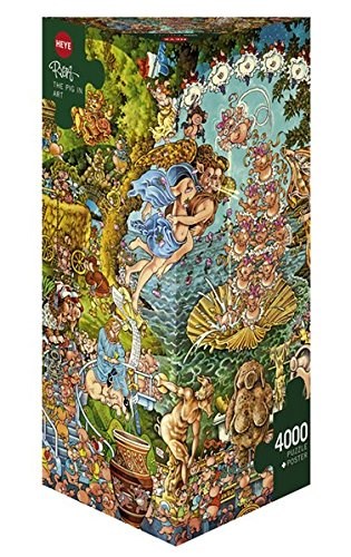 Heye (29637) - Michael Ryba: "The Pig in Art" - 4000 pezzi