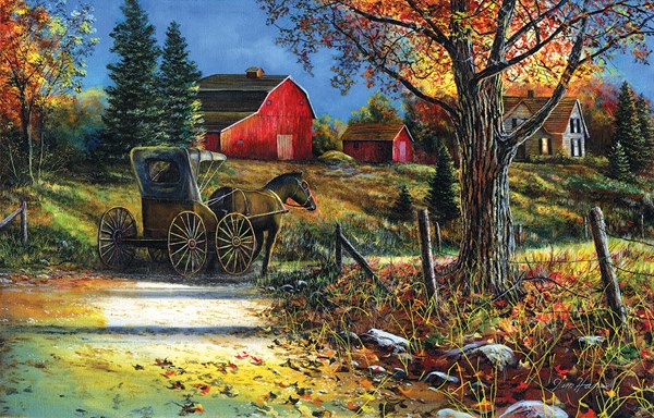 SunsOut (67393) - Jim Hansel: "Country Roadside" - 1000 pezzi