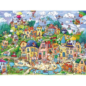 Heye (29744) - Rita Berman: "Happytown" - 1500 pezzi