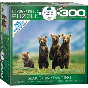 Eurographics (8300-0531) - "Bear Cubs Standing" - 300 pezzi
