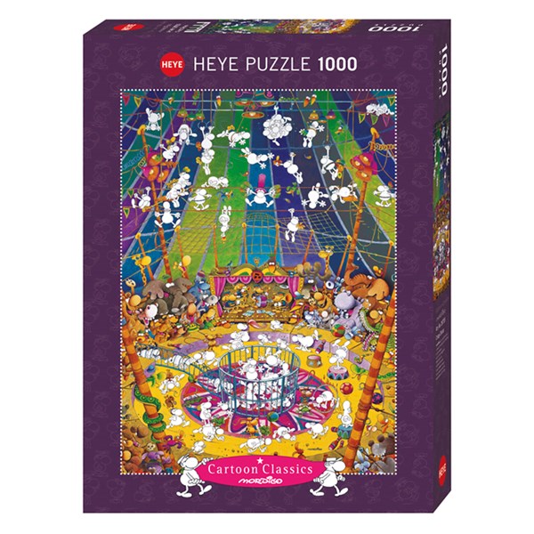 Heye (29755) - Guillermo Mordillo: "Crazy Circus" - 1000 pezzi
