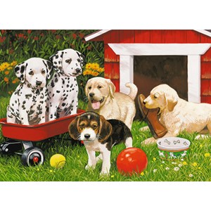 Ravensburger (09526) - "Puppy Party" - 60 pezzi