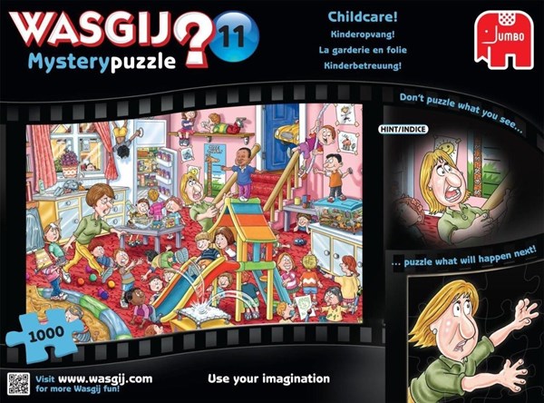 Jumbo (19110) - Graham Thompson: "Wasgij Mystery #11: Childcare!" - 1000 pezzi