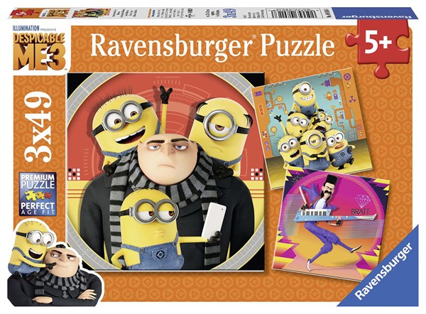 Ravensburger (08016) - "Minion Chaos" - 49 pezzi