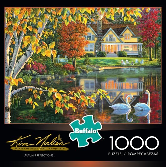 Buffalo Games (11605) - Kim Norlien: "Autumn Reflections" - 1000 pezzi