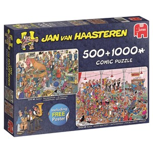 Jumbo (19058) - Jan van Haasteren: "Let's Party!" - 500 1000 pezzi