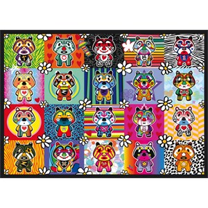 Schmidt Spiele (58215) - "Tantan & Momo" - 500 pezzi