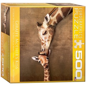 Eurographics (8500-0301) - "Giraffe Mother's Kiss" - 500 pezzi