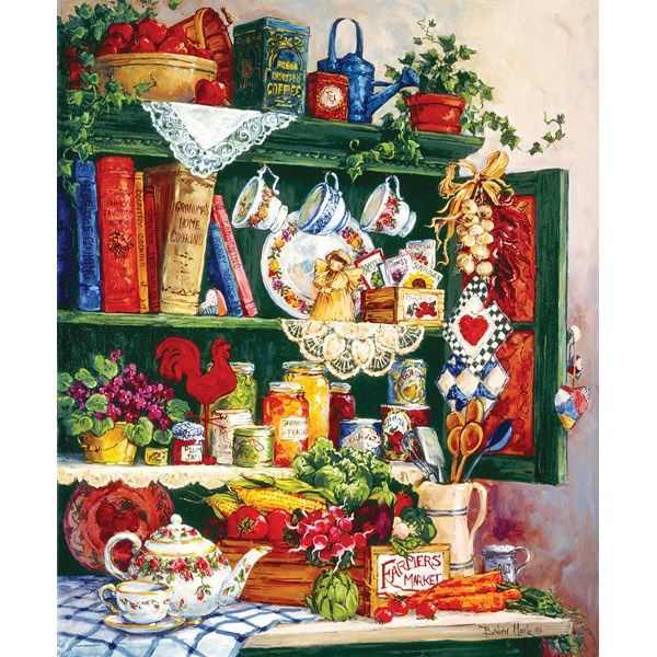SunsOut (31391) - Barbara Mock: "Grandma's Cupboard" - 1000 pezzi