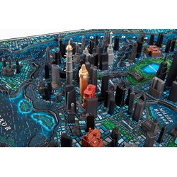 4D Cityscape (51104) - "4D Batman Gotham City" - 1000 pezzi